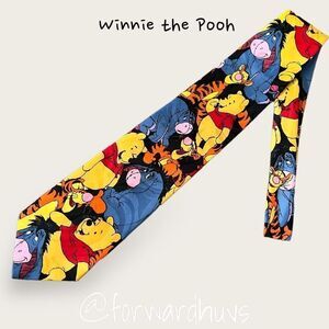 Disney Winnie The Pooh Necktie | Pooh Character Neck Tie